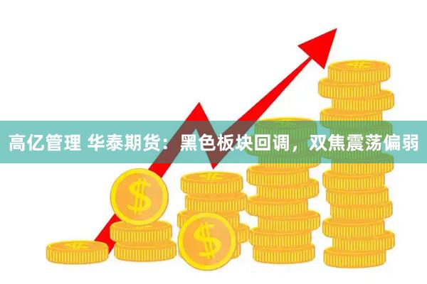 高亿管理 华泰期货：黑色板块回调，双焦震荡偏弱